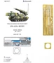 МД 035371  фототравление  ЗРК «БУК» 9К37М1 основной набор (MENG)  (1:35) 2000000158495