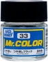 C 33  краска 10мл  FLAT BLACK 2000002109457