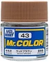 C 43  краска 10мл  WOOD BROWN 2000002109501