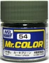 C 54  краска 10мл  KHAKI GREEN 2000002109563