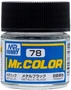 C 78  краска 10мл  METAL BLACK 2000002109686