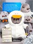 Мягкая игрушка Кот Басик BABY в комбинезоне Гусик 20 см 624550724
