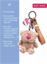 Брелок кофейный кот Какао 7,5 см 249676262