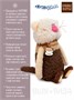 Кофейный кот Капучино 19 см 211586211