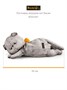 Мягкая игрушка Кот Басик сонный с карманом на молнии 50 см 335571980