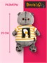 Мягкая игрушка кот Басик в футболке "Гусик" 22см 724541655