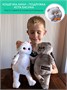 Мягкая игрушка Кошечка ЛиЛи 18 см 335452408
