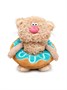 Кофейный кот Какао 16 см в пончике коллекция десерт 296095085
