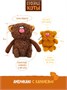 Кофейный кот Американо с Карамелью 16 см Коллекция Сиропчики 551220031