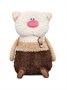 Кофейный кот подушка Мокко 38 см 211586213