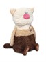 Кофейный кот подушка Мокко 38 см 211586213