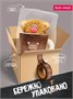 Кофейный кот Кортадо 12 см в кружке коллекция десерт 296095082