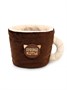 Кофейный кот Кортадо 12 см в кружке коллекция десерт 296095082