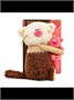 Кофейный кот Капучино с Клубникой Мягкая игрушка Сиропчики 559863775