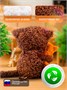 Кофейный кот Американо с Карамелью Мягкая игрушка Сиропчики 559863768