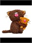 Кофейный кот Американо с Карамелью Мягкая игрушка Сиропчики 559863768