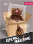 Кофейный кот Американо 16 см в пончике коллекция десерт 296095086