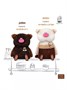 Мягкая игрушка Кофейный кот Доппио, 30 см, плюшевая подушка 250702108