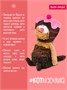 Кофейный кот Фраппе 19 см с ягодкой коллекция десерт 296095089