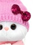 Кошечка Ли-Ли 27 см в шапке с бантом и шарфе 549295463