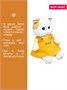 Кошечка Ли-Ли БЕБИ 18 см в сарафане с тигрятами 434435528