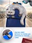 Дорожная Кот Басик игрушка-подушка на шею 30 см 317411107