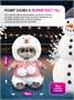 Мягкая игрушка Кот Басик BABY в костюмчике Снеговик 20 см 613692870
