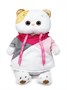 Кошечка Ли-Ли 24 см в разноцветной толстовке 436517572
