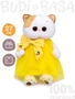Кошечка Ли-Ли 27 см в желтом платье с бантом 420226367