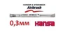 HS-218865  аэрография  Комплект распылительный 0.3 мм, черный для HANSA 181/281/381 2000000241678