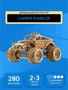 Деревянный 3D конструктор внедорожник Lumber Rumbler 701028240