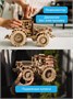 Сборная 3D модель деревянный конструктор Трактор 567807969
