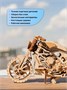Сборная 3D модель деревянный конструктор Мотоцикл 604498012