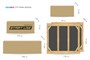 Стол теннисный City Park DESIGN Всепогодный 60-718