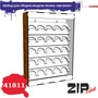 41811  рабочее место моделиста  Набор для сборки модуль-полка «пигмент» ZIP 4678590030163
