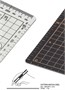 AT-CA4  рабочее место моделиста  Коврик формата A4 (300мм*220мм*2мм) Cutting Mat 6970845560103