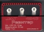 4943  ручной инструмент  Набор ревитеров  d 8.5 мм, шаг - 0,85/0,9/1,0 мм, 3 шт. 2000000161471