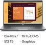 Ноутбук Dell Latitude 5450, 14", WVA, Intel Core Ultra 7 155U 1.7ГГц, 12-ядерный, 16ГБ DDR5, 512ГБ SSD,  Intel Graphics, Linux,  серый [5450-7560] 2075089