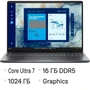 Ноутбук Dell Pro 16 PC16250, 16", IPS, Intel Core Ultra 7 255U 2ГГц, 12-ядерный, 16ГБ DDR5, 1ТБ SSD,  Intel Graphics, Linux,  серый [pro16-7613] 2146714