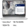 Ноутбук Dell Pro 16 Plus PB16250, 16", IPS, Intel Core Ultra 7 266V 2.2ГГц, 8-ядерный, 16ГБ LPDDR5x, 1ТБ SSD,  Intel Arc  140V, Linux,  серый [pro16pl-7617] 2175915