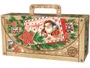 Новогодний подарок Деревянная посылка (плотный картон) 1500г 191у