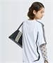 Сумка через плечо с логотипом Trefoil, adidas, черный 48155846