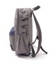 Рюкзак с логотипом BeBe 10.8L серый 48339068