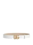 Ремень с пряжкой с логотипом Dolce & Gabbana Kids, белый 47678945