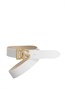 Ремень с пряжкой с логотипом Dolce & Gabbana Kids, белый 47678945