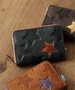 Кошелек-застежка-молния MOZ star★ серия, мини-кошелек, картхолдер, зеленый 48071630
