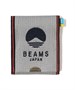 Кошелек для карт и монет из татами, BEAMS JAPAN, индиго-синий 48075742