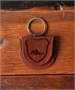 Кошелек для монет из кожи Точиги, BEAMS JAPAN, красный 48110456