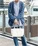 Шоппер BEAMS JAPAN, Black 48505160