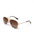 Солнцезащитные очки-авиаторы Ray-Ban Junior, золотой 47678098